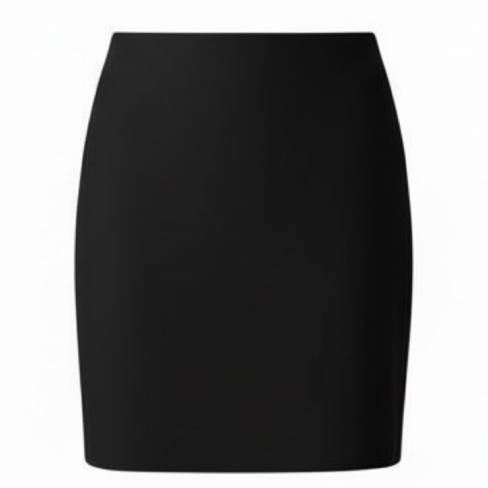 Blu Sage Womens Black Knee-Length Pencil Skirt Size 12 Polyester Blend